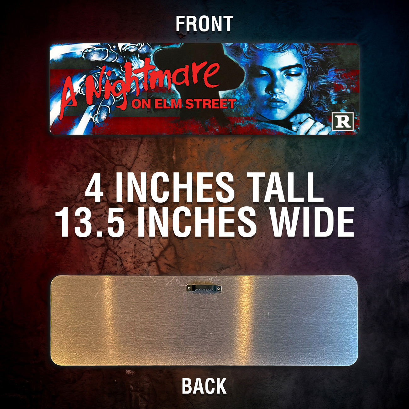 A Nightmare on Elm Street Aluminum Street Sign