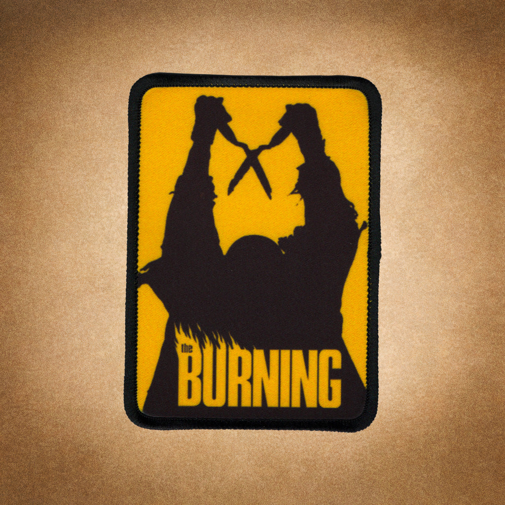 The Burning Iron-On Patch