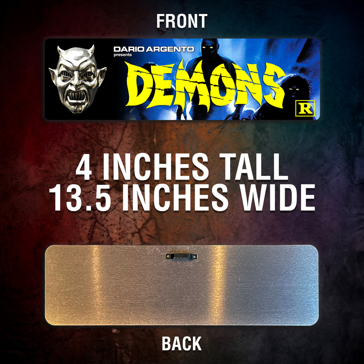 Demons Aluminum Street Sign