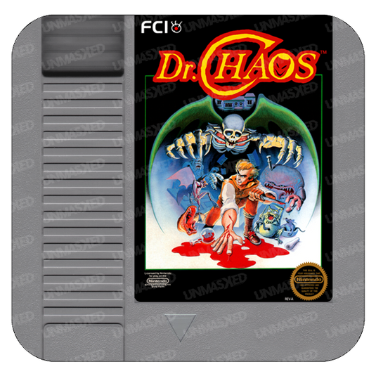Dr. Chaos NES Drink Coaster