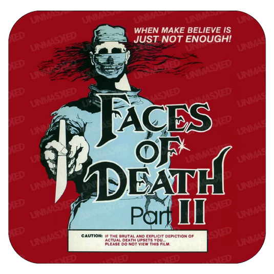 Faces of Death Part II Drink Coaster