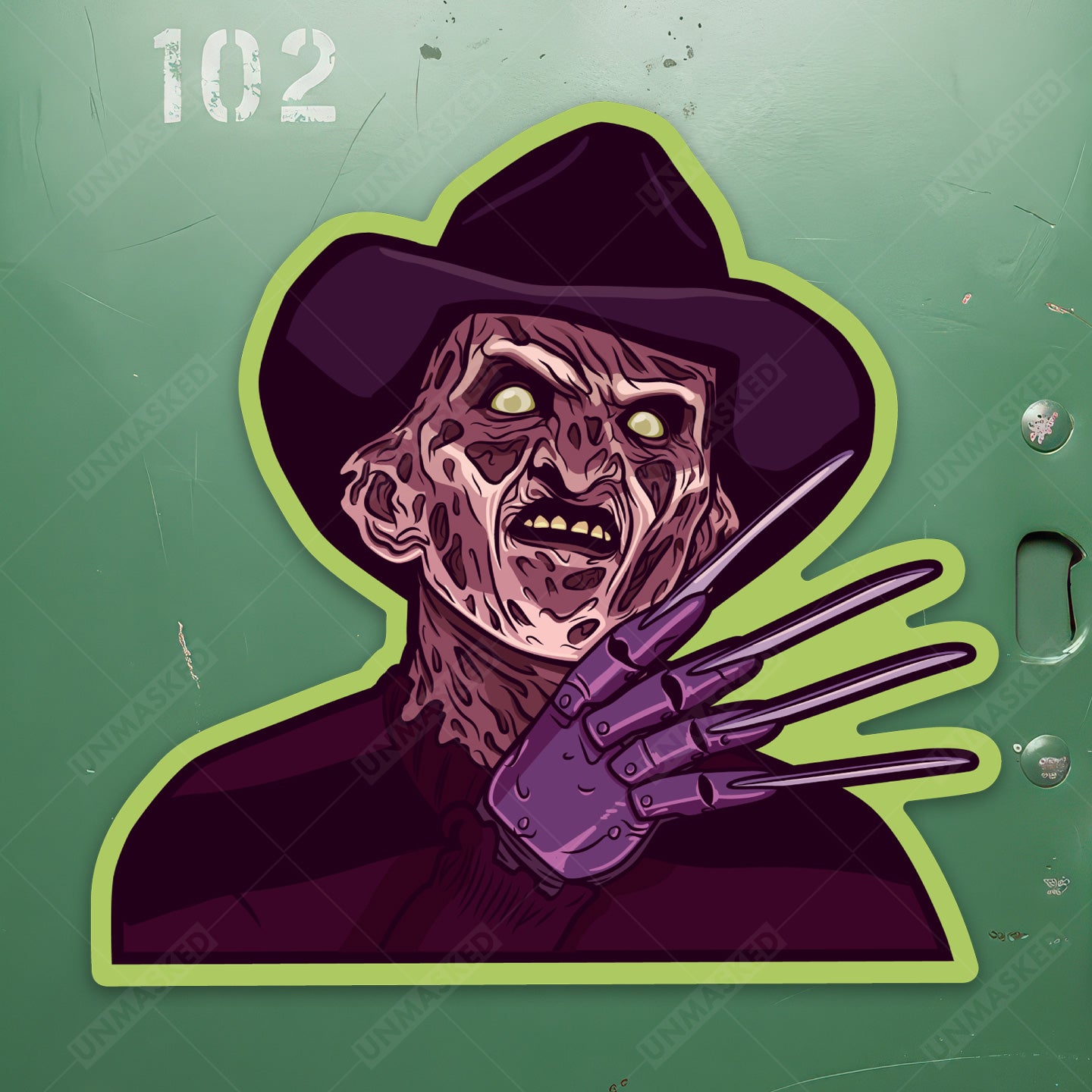 Freddy Krueger Sticker