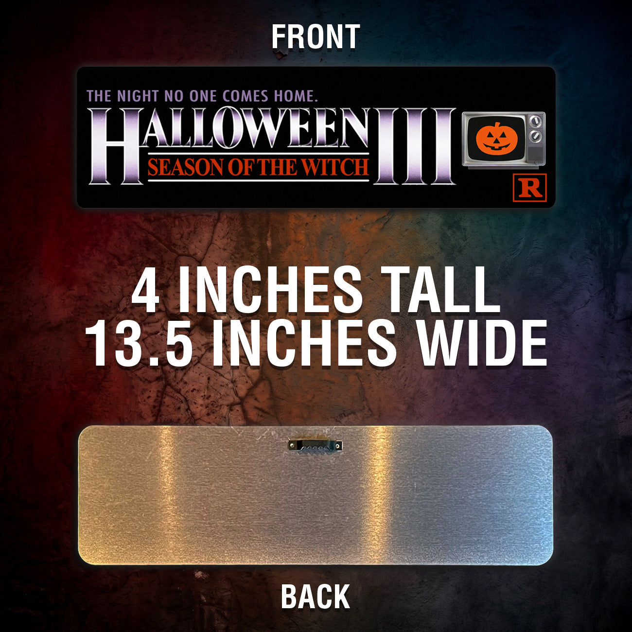 Halloween III Aluminum Street Sign