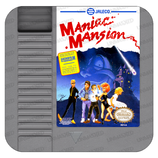 Maniac Mansion NES Drink Coaster