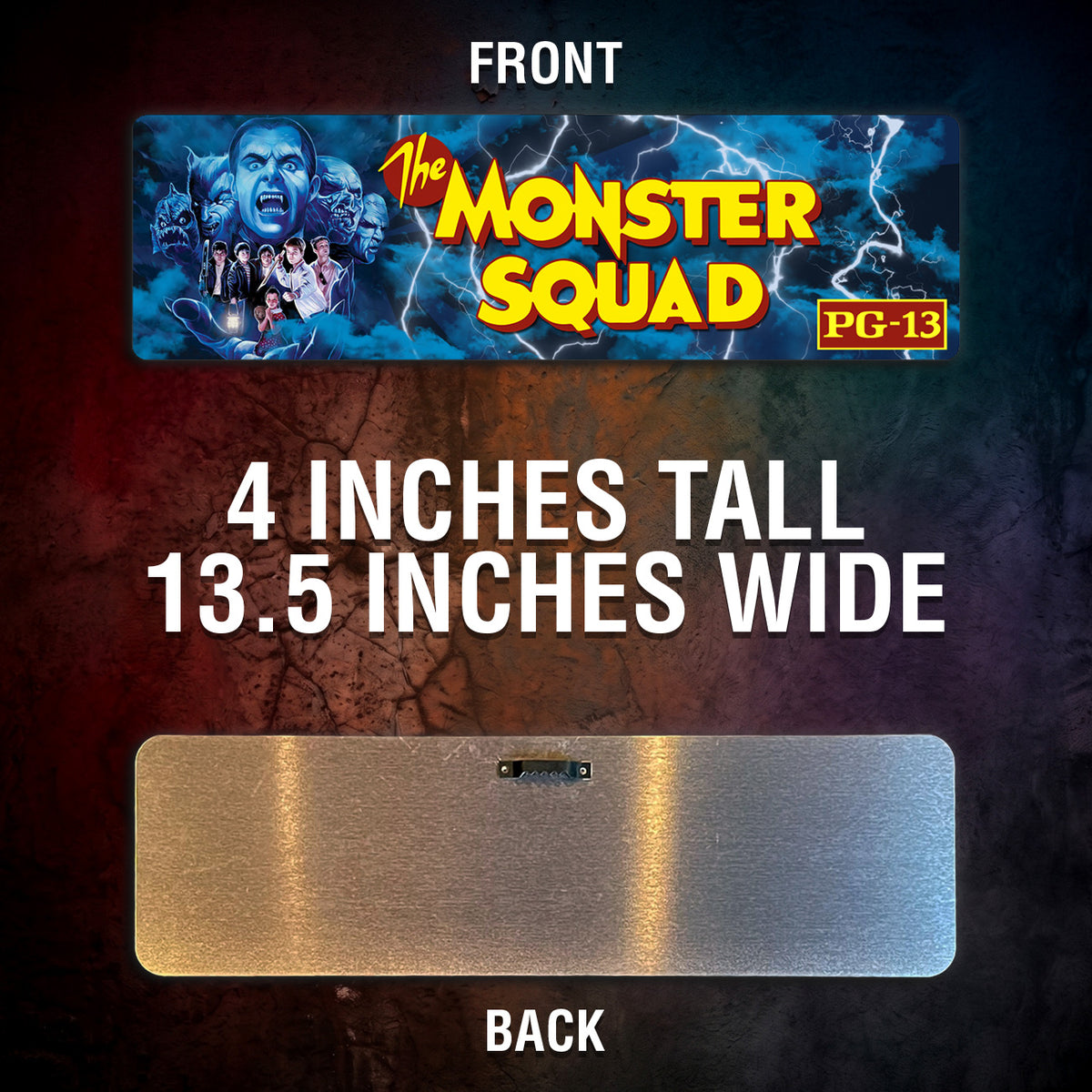 Monster Squad Aluminum Street Sign