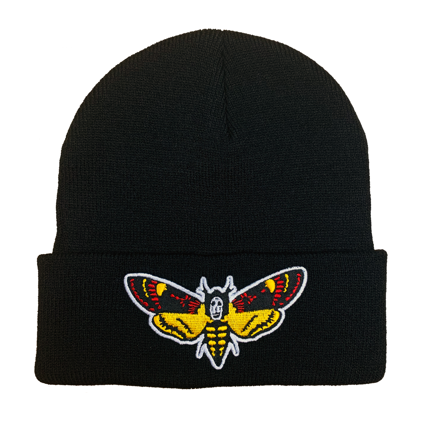 Silence of the Lambs Embroidered Beanie - UNMASKED Horror & Punk Patches and Decor
