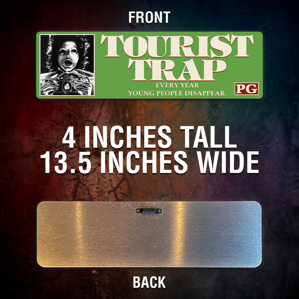 Tourist Trap Aluminum Street Sign
