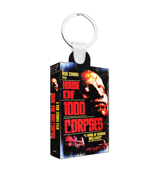 House of 1000 Corpses Mini VHS Keychain