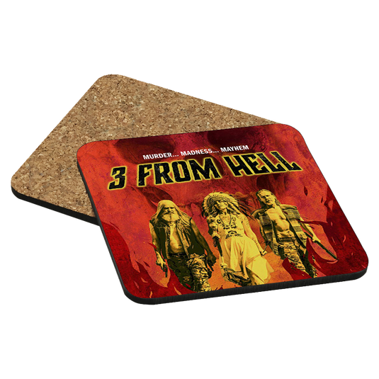 3 from Hell Drink Coaster