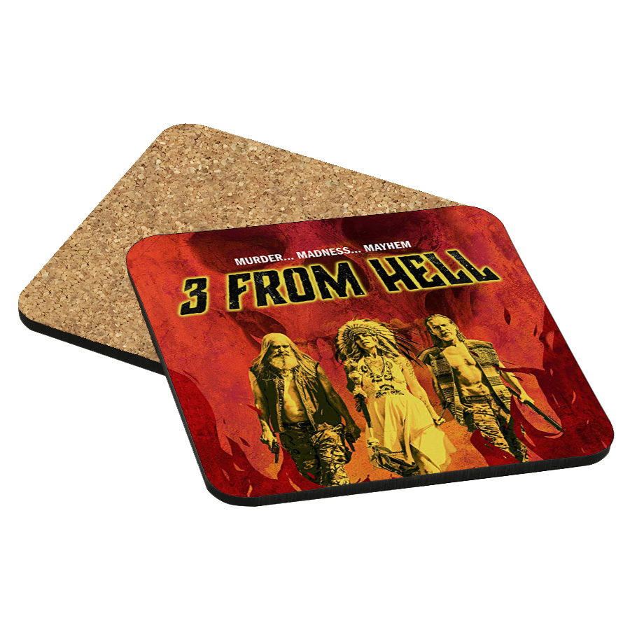 3 from Hell Drink Coaster