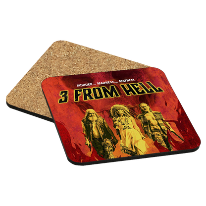 3 from Hell Drink Coaster