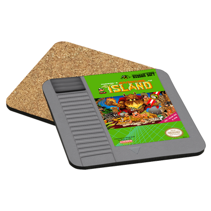 Adventure Island NES Drink Coaster