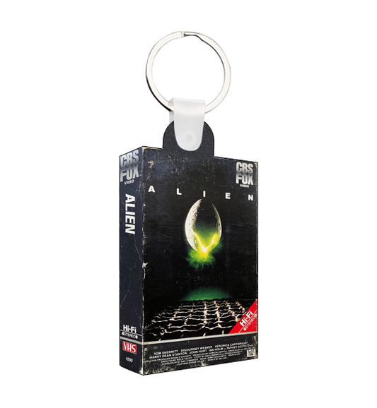 Alien Mini VHS Keychain