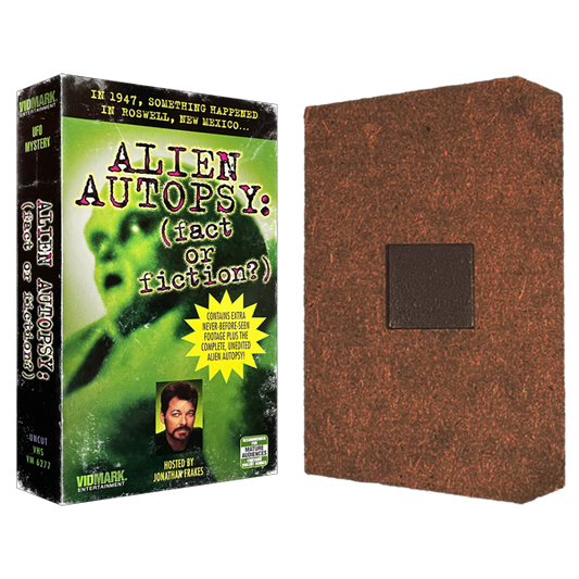Alien Autopsy Mini VHS Magnet