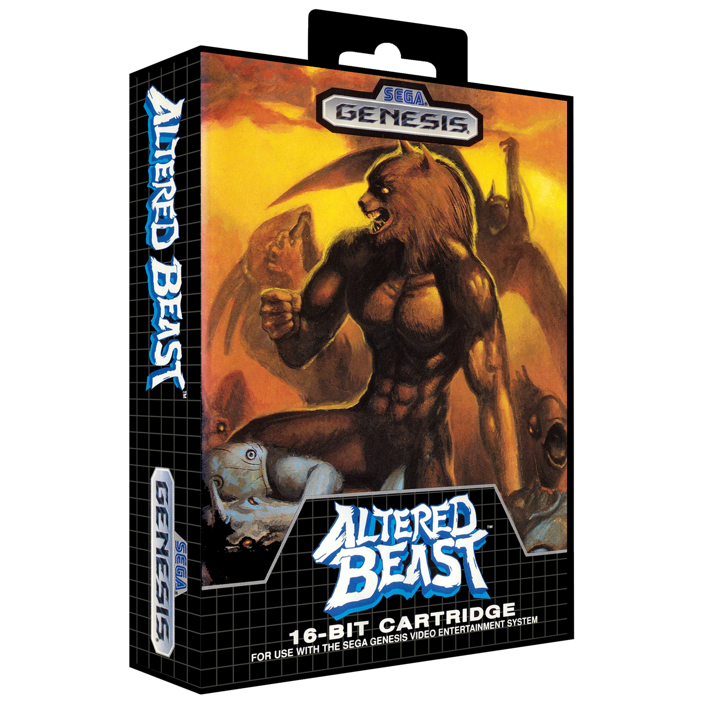Altered Beast Oversized Genesis Plaque