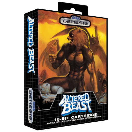Altered Beast Oversized Genesis Plaque