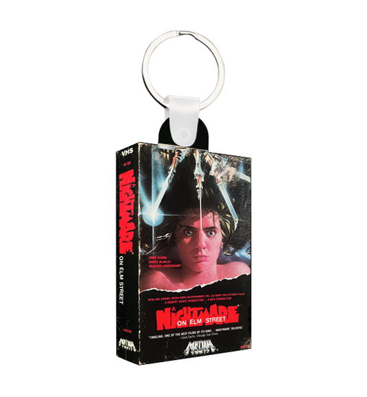A Nightmare on Elm Street Mini VHS Keychain