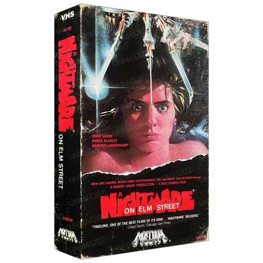 A Nightmare on Elm Street Oversized VHS Plaque