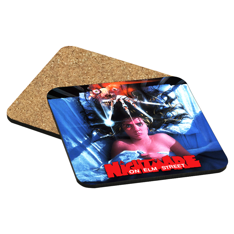 A Nightmare on Elm Street Drink Coaster