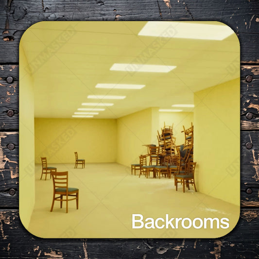 Backrooms Drink Coaster