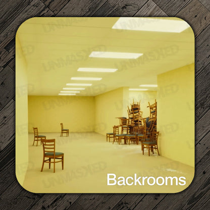 Backrooms Drink Coaster