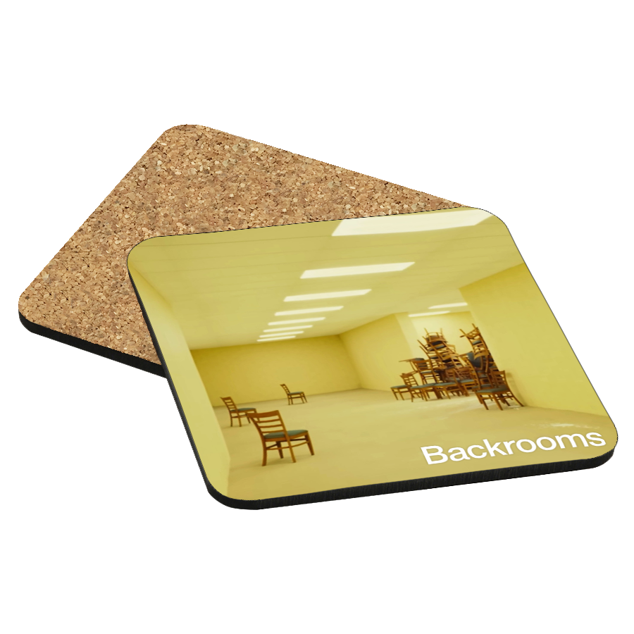 Backrooms Drink Coaster