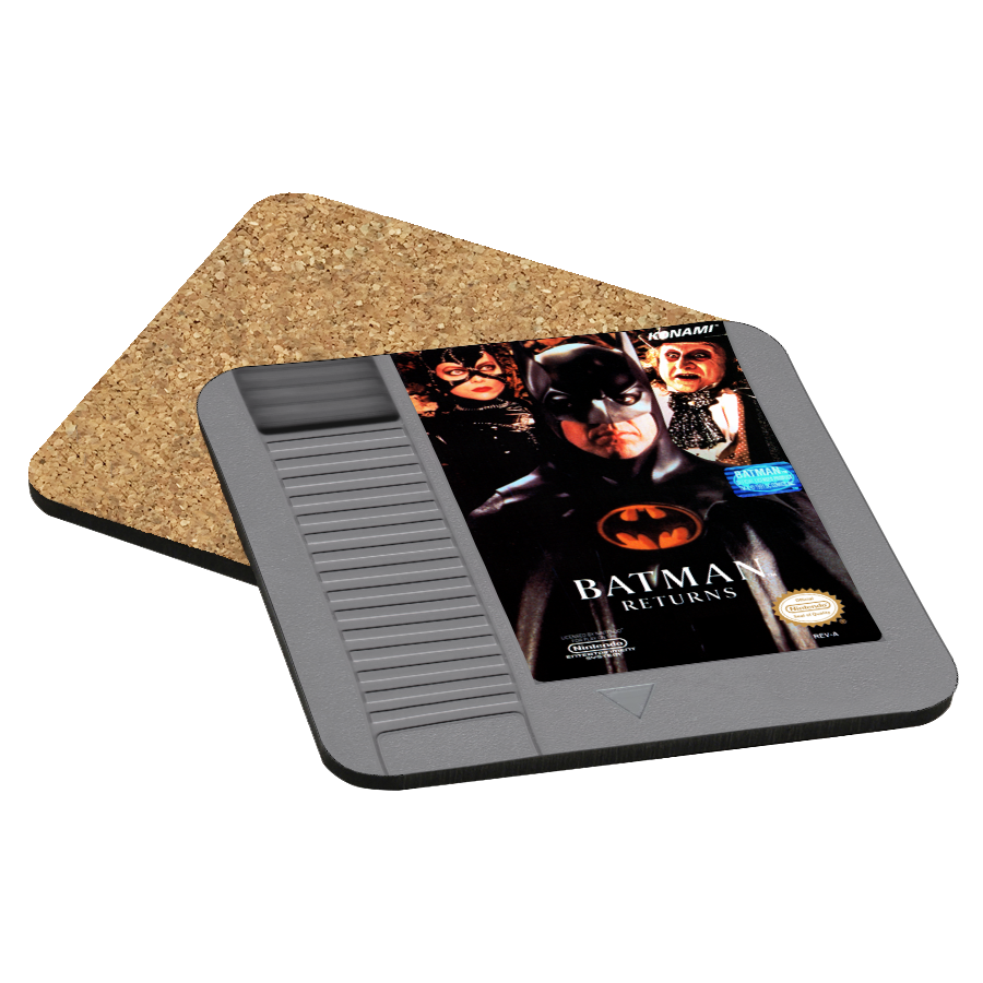 Batman Returns NES Drink Coaster