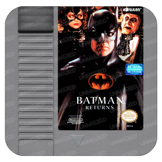 Batman Returns NES Drink Coaster