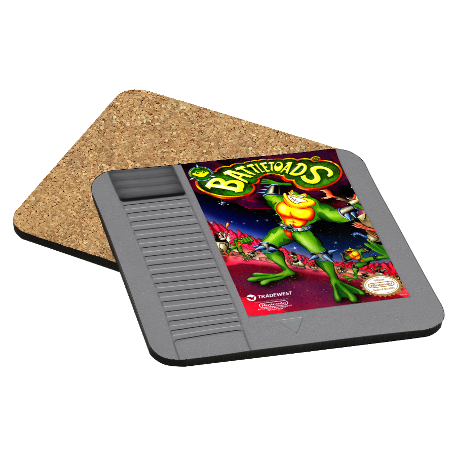 Battletoads NES Drink Coaster