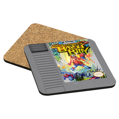 The Adventures of Bayou Billy NES Drink Coaster