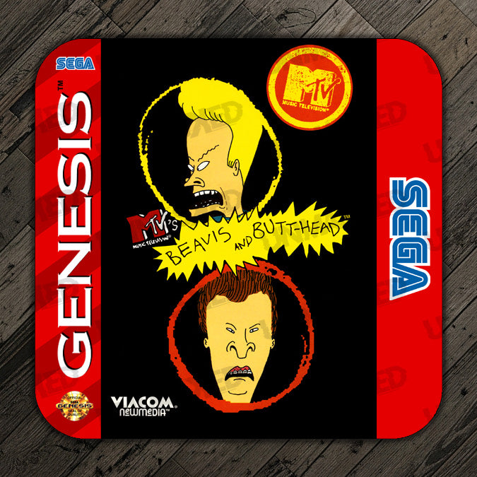 Beavis and Butt-Head Genesis Drink Coaster