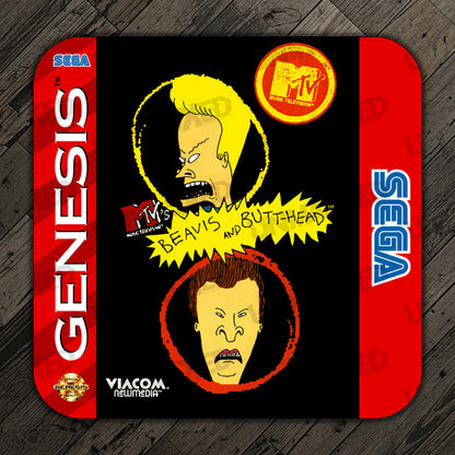 Beavis and Butt-Head Genesis Drink Coaster