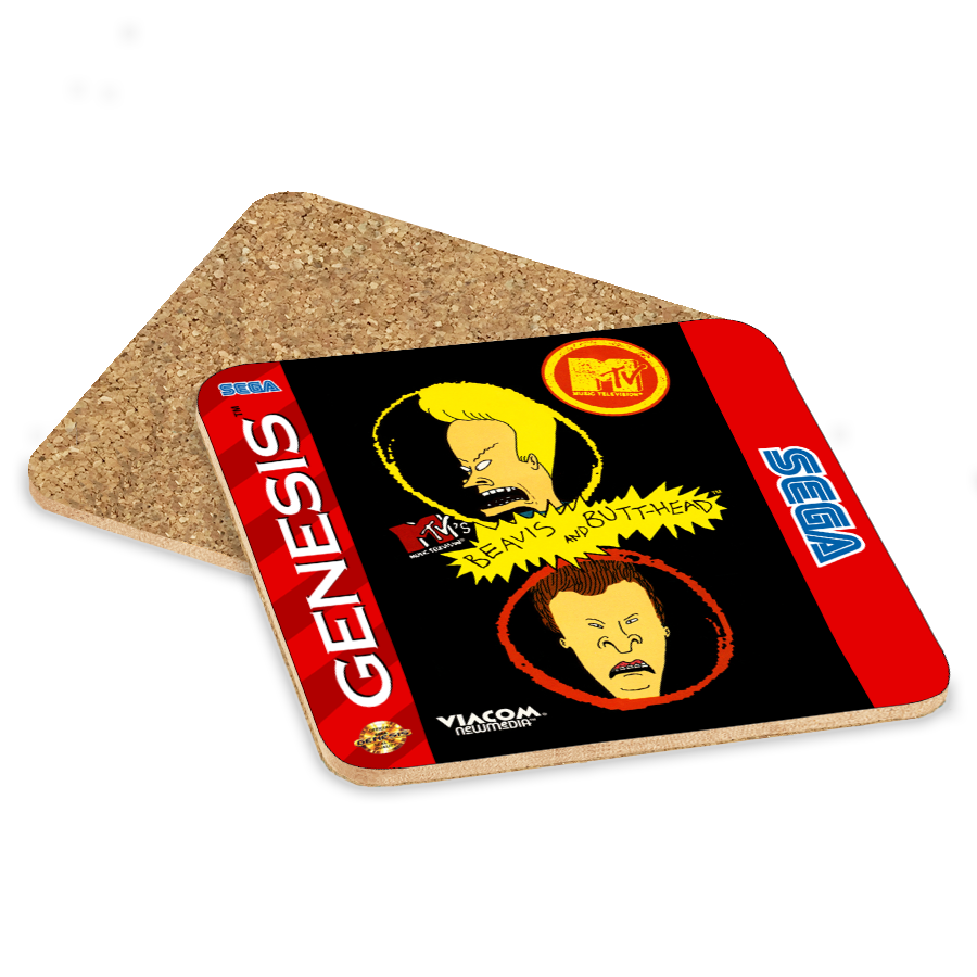 Beavis and Butt-Head Genesis Drink Coaster