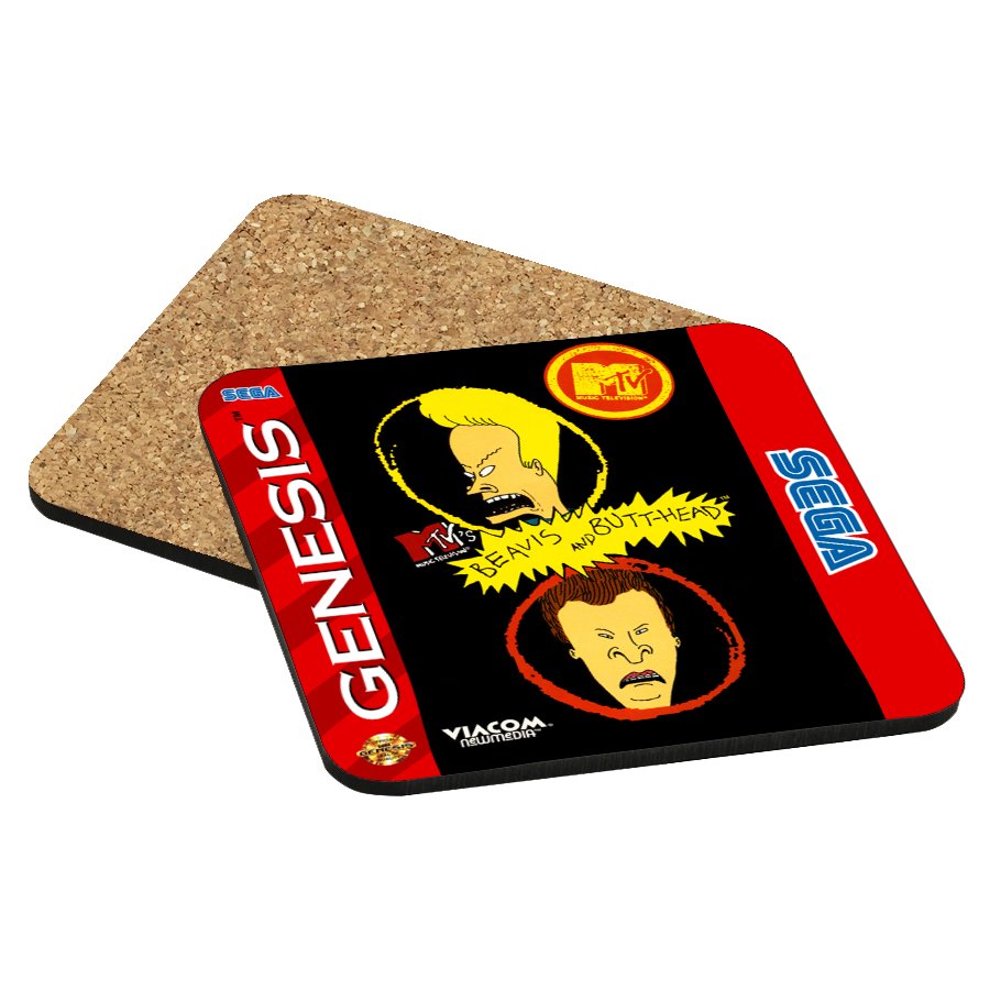 Beavis and Butt-Head Genesis Drink Coaster