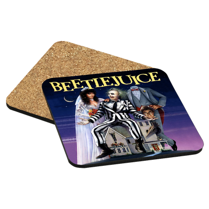 Beetlejuice Drink Coaster