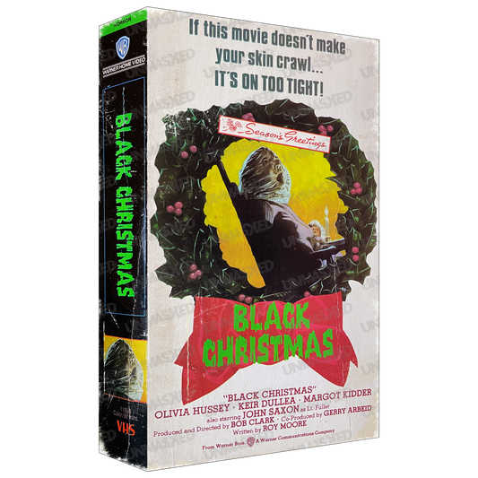 Black Christmas Oversized VHS Plaque