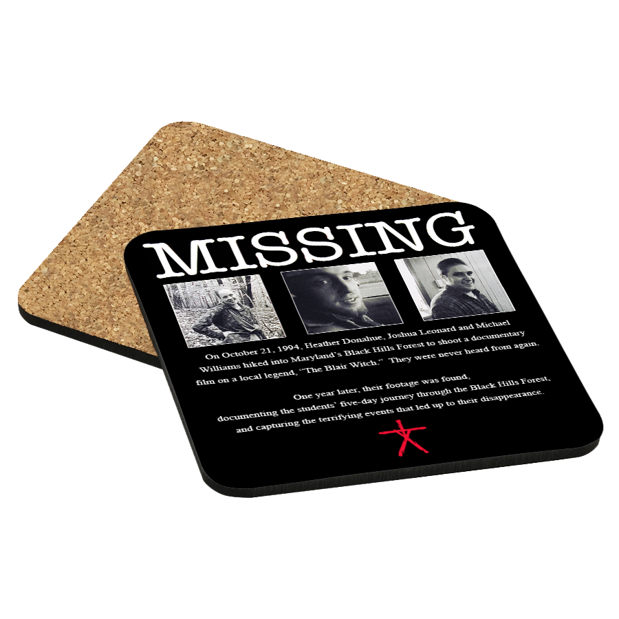 The Blair Witch Project Drink Coaster
