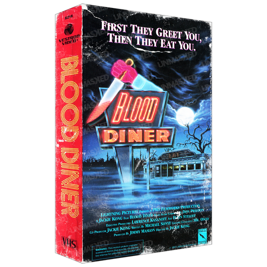Blood Diner Oversized VHS Plaque