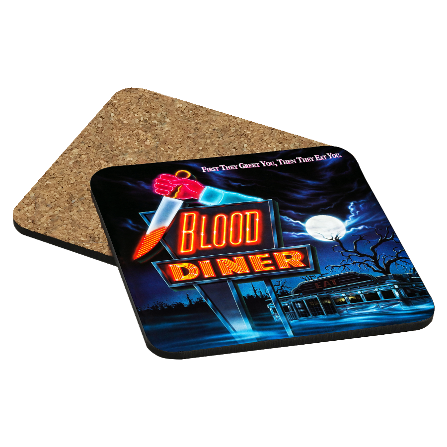 Blood Diner Drink Coaster