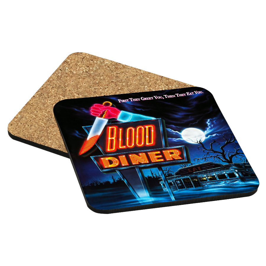 Blood Diner Drink Coaster