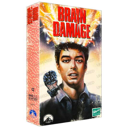 Brain Damage Oversized VHS Plaque