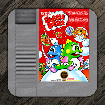Bubble Bobble NES Drink Coaster