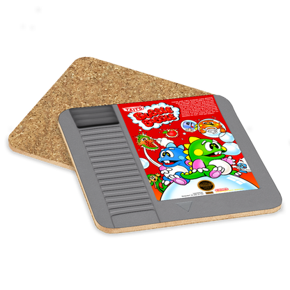 Bubble Bobble NES Drink Coaster