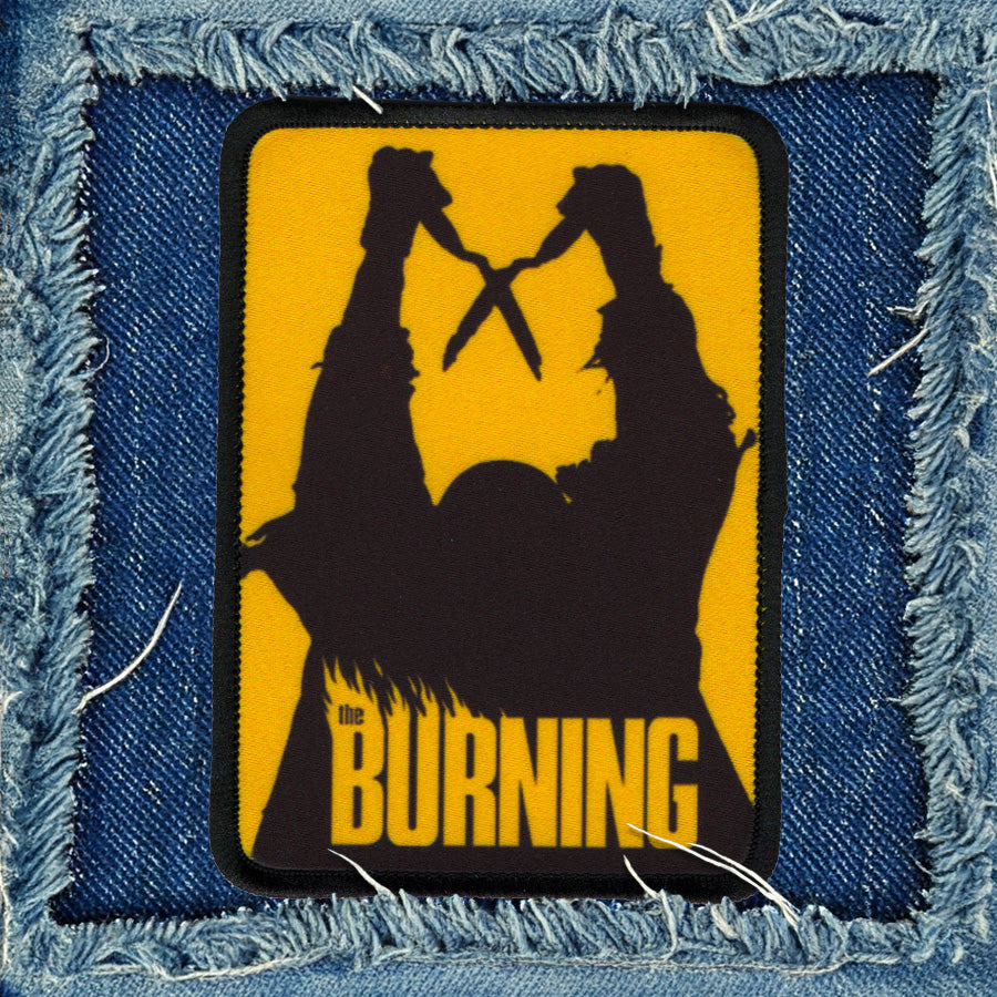 The Burning Iron-On Patch