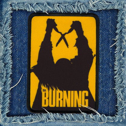 The Burning Iron-On Patch