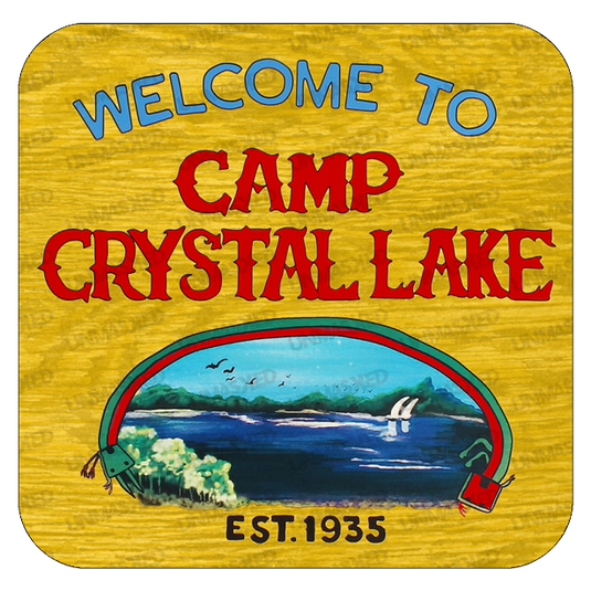Camp Crystal Lake Drink Coaster