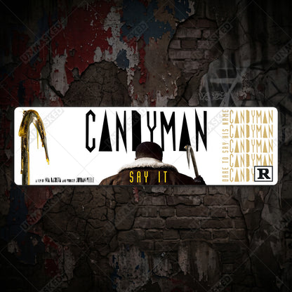 Candyman 2021 Aluminum Street Sign