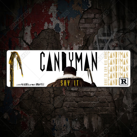Candyman 2021 Aluminum Street Sign