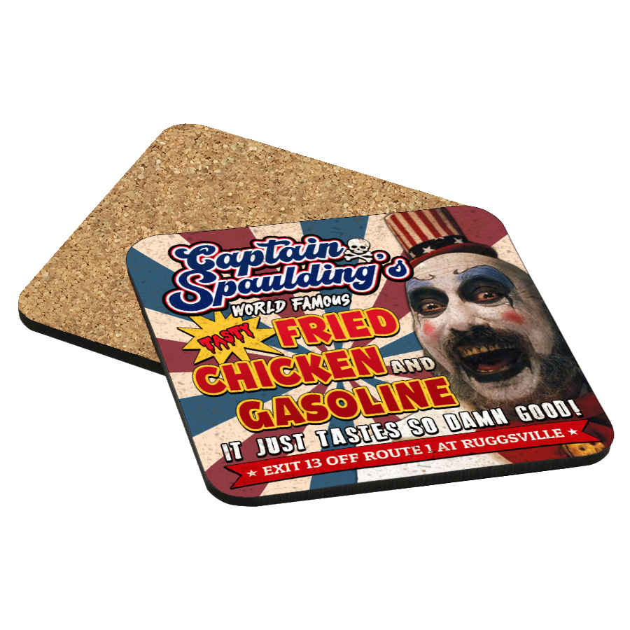 Captain Spaulding Drink Coaster