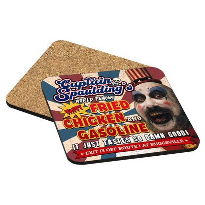 Captain Spaulding Drink Coaster